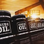 Crude oil barrels (computer generated)