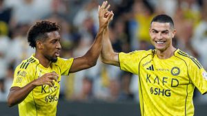 SPL: Cristiano Ronaldo reacts to Al-Nassr FC’s 5–2 win over Al-Najma