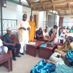 The DG Renewed Hope Interfaith Movement, King Samuel addressing leaders of support groups in Makurdi on Tuesday