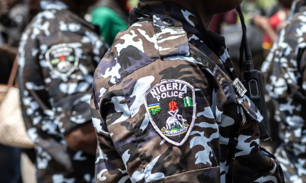 Nigeria police officers