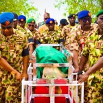 Military funeral for General Braimah, other officers in Borno