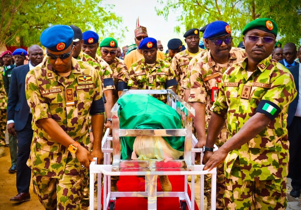 Military funeral for General Braimah, other officers in Borno
