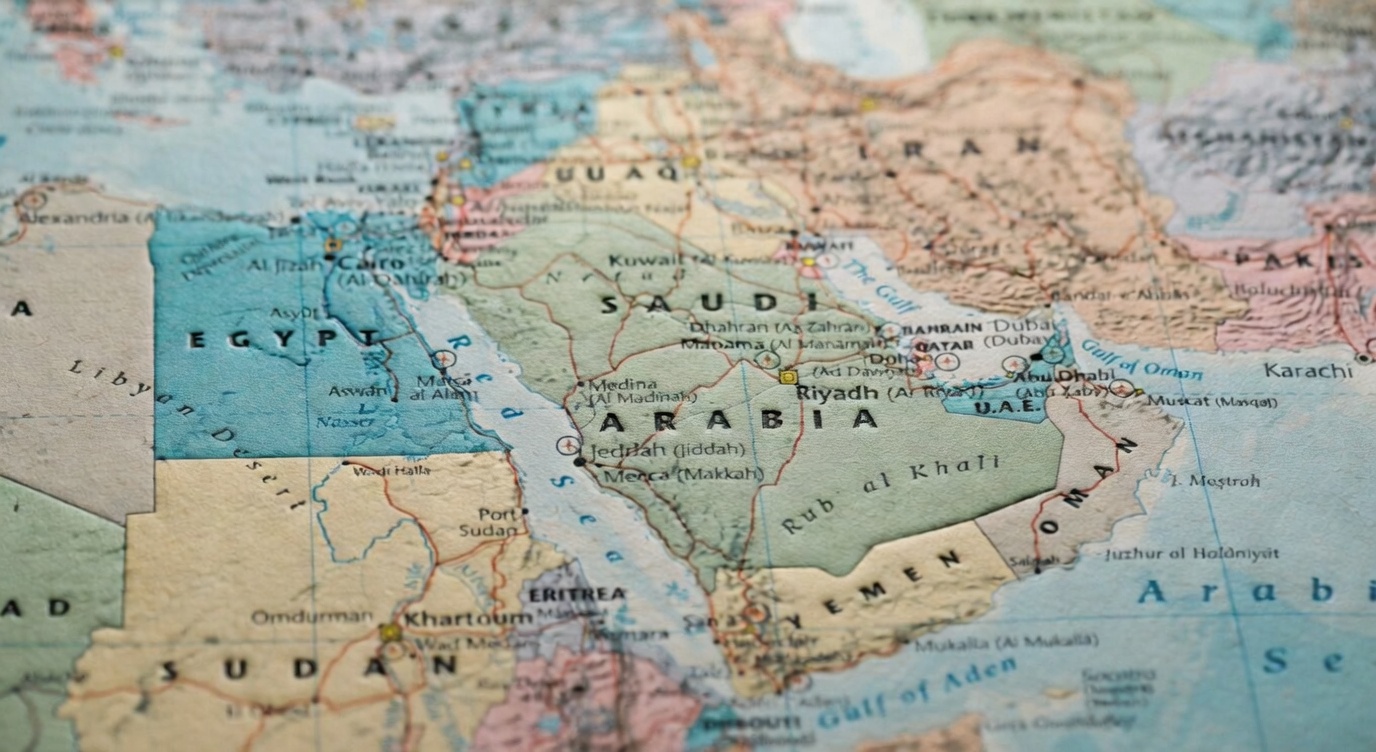 middle east map