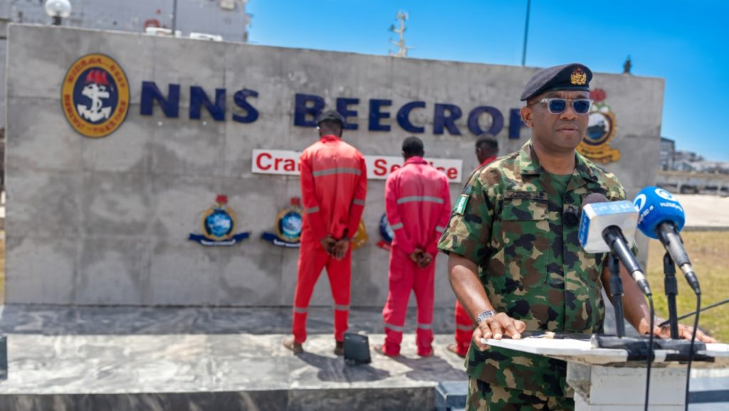Navy hands over three Ghanaian stowaways to Immigration Service
