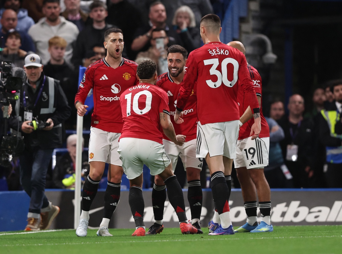 EPL: Cunha fires Manchester United past Chelsea to boost Champions League push
