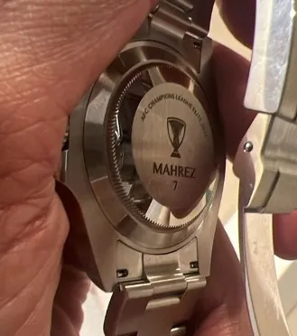 Riyad Mahrez Rolex watches 