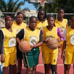 Lions Den Athletics female basketball team