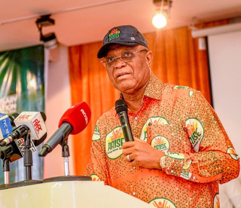 Akwa Ibom State Governor Pastor Umo Eno