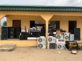Church, shop robbers busted in Delta, stolen equipment recovered