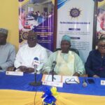 L-R: Director of Finance, Mr Abdusanmi Hamza; Senior Deputy Registrar, Test Administration, Suleman Kum; WAEC HNO, Dr Dangut; and Director, Information and Communication Technology Division, Mrs Olufolake Ajayi, at the CB-WASSCE briefing