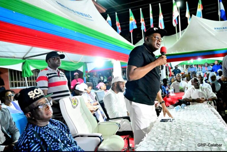 Cross River Governor Bassey Otu
