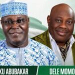 Atiku and Delete Momodu campaign poster