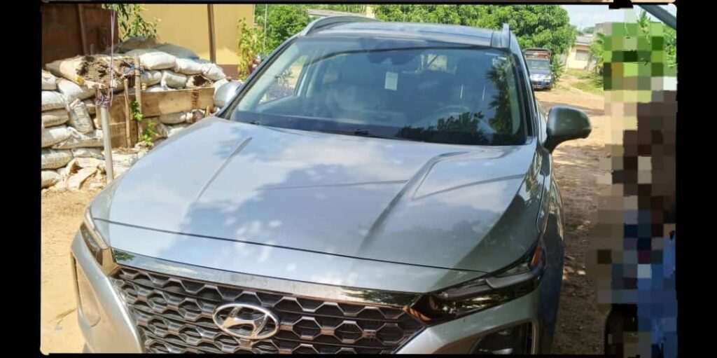 Stolen Hyundai vehicle recovered in Ondo
