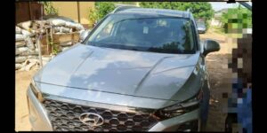 Stolen Hyundai vehicle recovered in Ondo