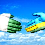 Nigeria Rwanda handshake