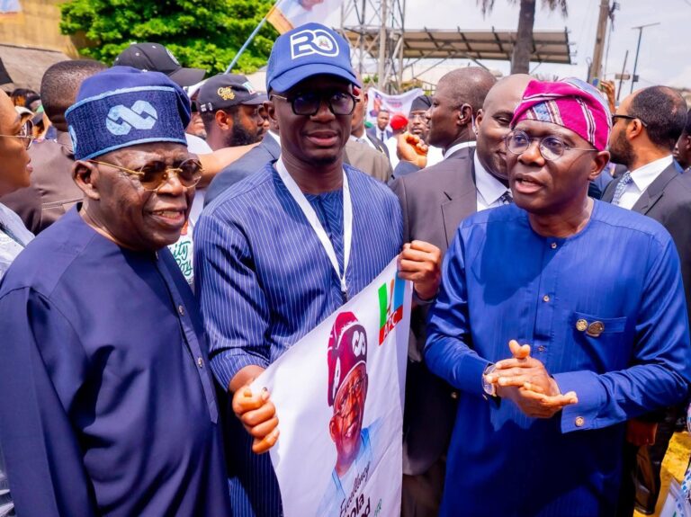 Sanwo-Olu hails Tinubu’s APC primary win