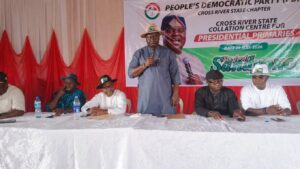 Cross River: 8,841 members back Onor as PDP presidential candidate