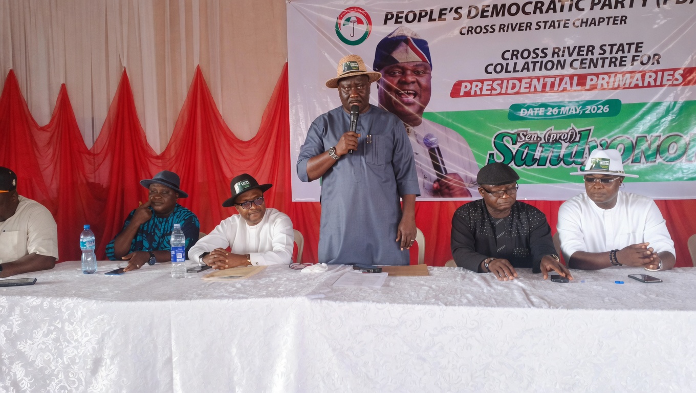 Cross River: 8,841 members back Onor as PDP presidential candidate