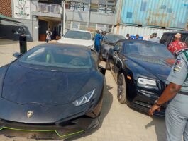 Nigeria Customs hands over stolen luxury cars to Canada
