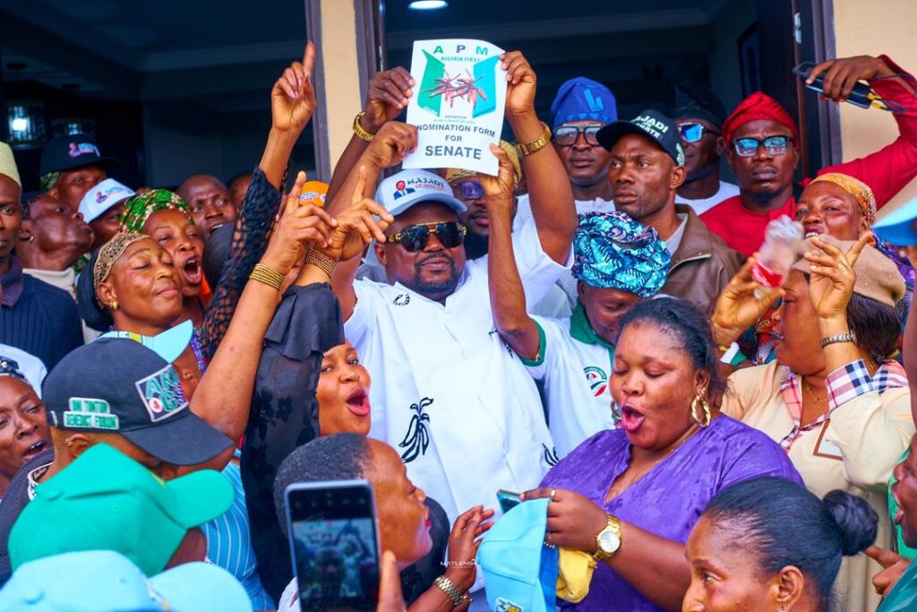 Ajadi picks nomination form
