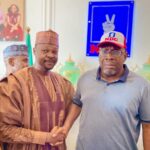 Sadiq Abubakar (L) and  Seriake Dickson (R)