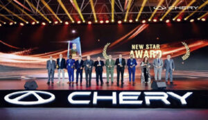 Carloha Nigeria won Chery’s New Star award at Auto China 2026