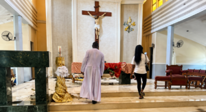 Hoodlums steal Blessed Sacrament from Catholic church