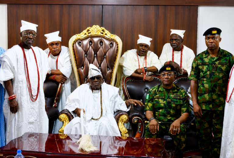 Oba of Lagos commends Navy's commitment to maritime security