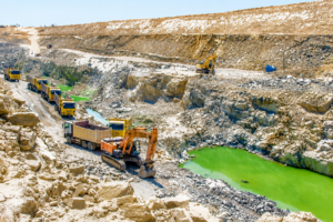Udege mining site