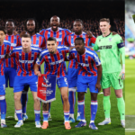Collage-of-Crystal-Palace-line-up-before-a-match-against-Fiorentina-and-the-UEFA-Conference-League-trophy