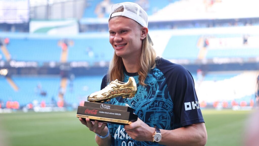Erling Haaland clinches third Golden Boot
