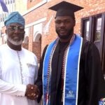 Dino Melaye and son, Joshua