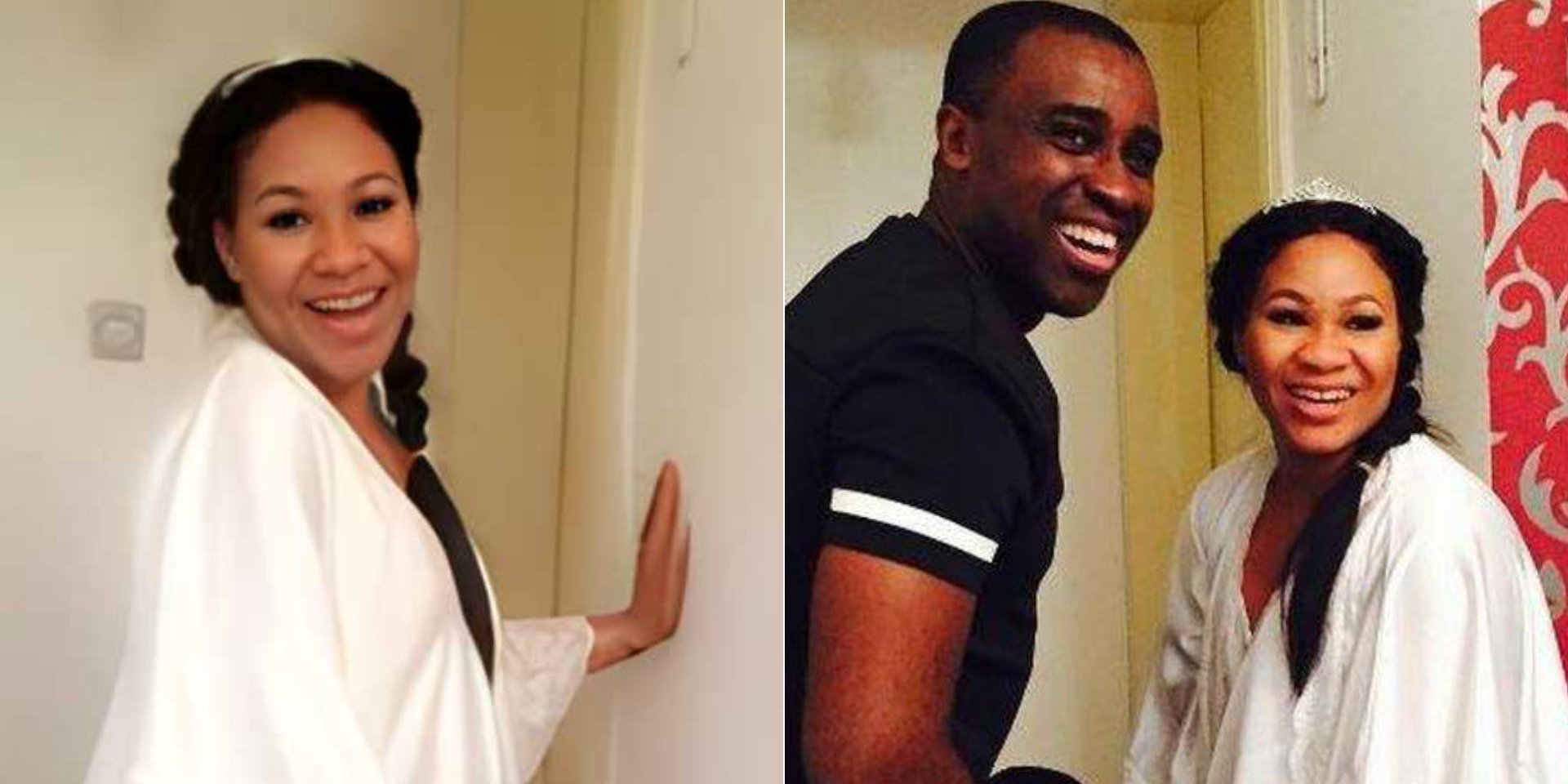 Frank Edoho and ex-wife Sandra