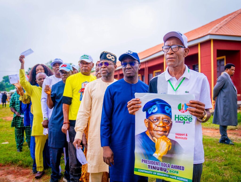 Tinubu scores 131,096 votes in APC presidential primary in Edo