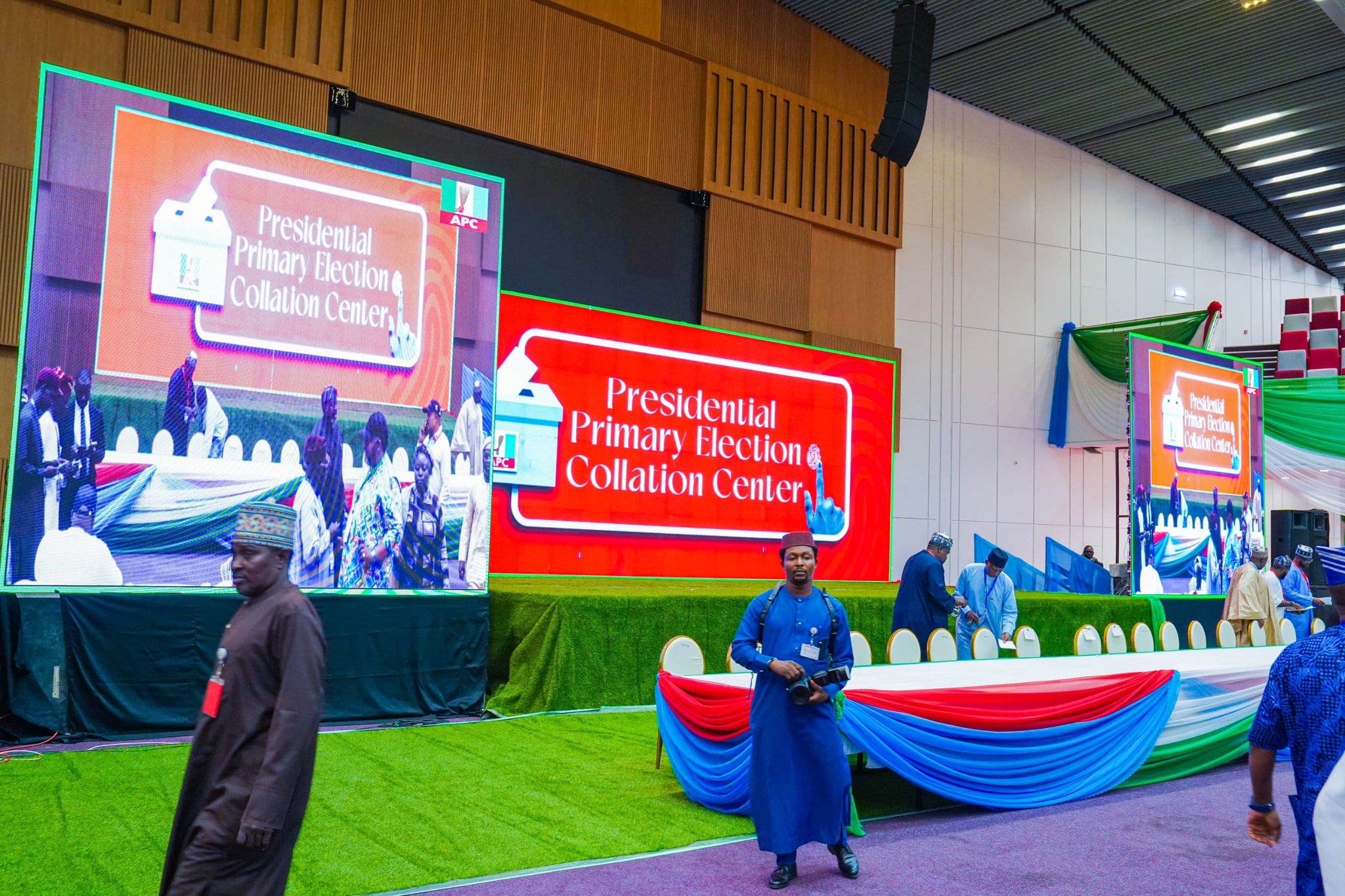 APC presidential primary collation resumes in Abuja