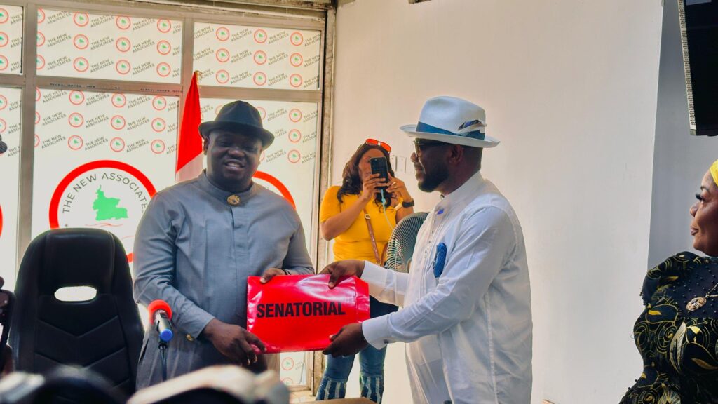 Richard Akinaka submits PDP nomination form for Bayelsa Central Senate ticket