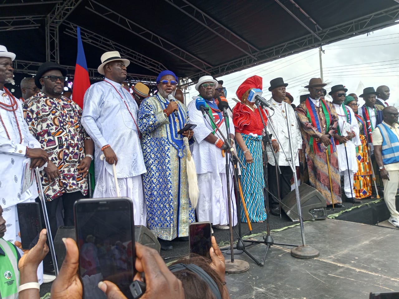 Tompolo, Otuaro, traditional rulers, others witness inauguration of new INC executive