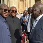 Kayode Fayemi, Peter Obi and President Bola Ahmed Tinubu