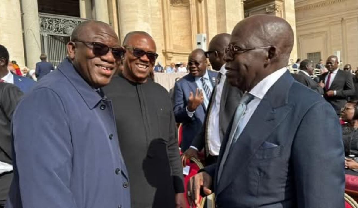 Kayode Fayemi, Peter Obi and President Bola Ahmed Tinubu