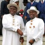 Governor of Bayelsa, Senator Douye Diri and Deputy Governor, Dr. Peter Akpe