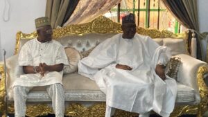 From Left: Oba Ajara, Gbenga Hashim