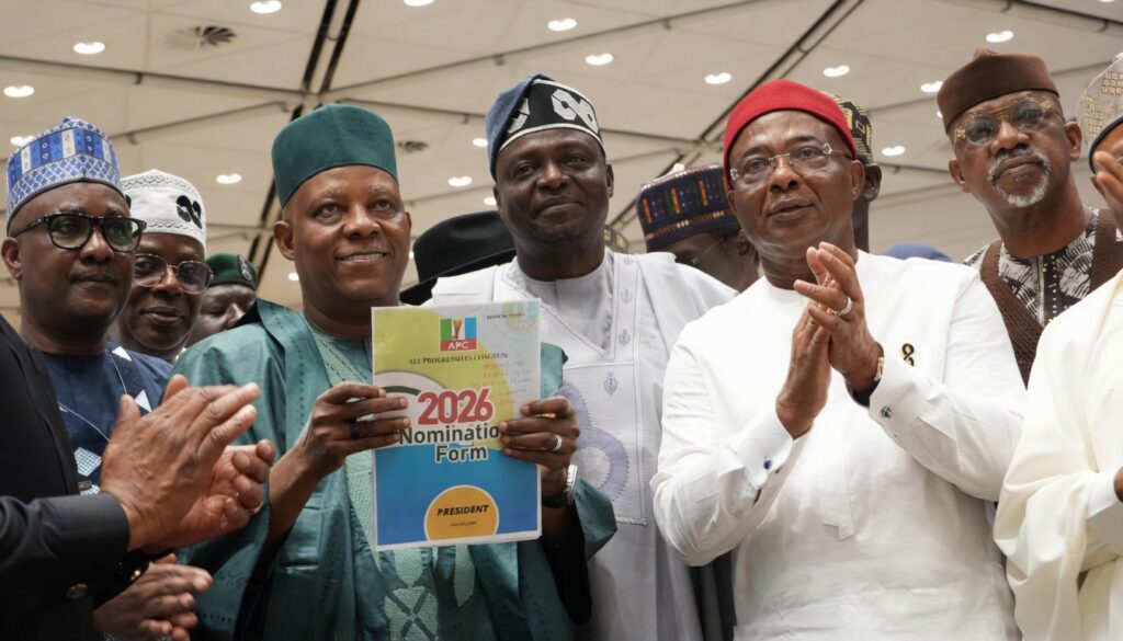 Shettima submits Tinubu’s nomination forms, urges national unity for 2027 re-election