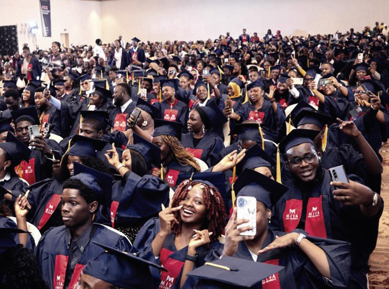 Lucky beneficiaries of the scholarships award
