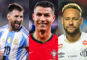 Messi, Ronaldo and Neymar top list of footballers with highest social media followers