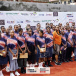 Mrs. Kayode-Yusuf with students of one of the participating schools