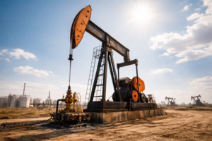 Oil-pumpjack-in-a-field