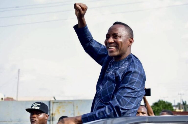 Omoyele Sowore declares intention to run for president in 2027