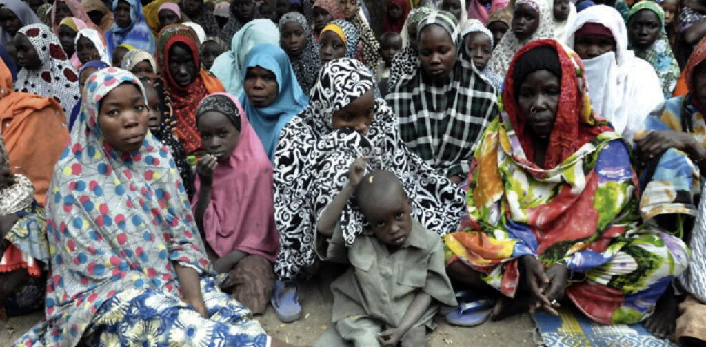 People in IDP camps