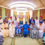 President Tinubu with Afeneifere leaders, 2024