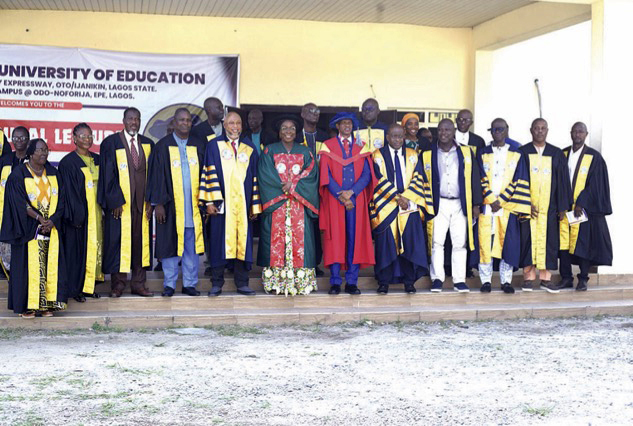 LASUED DVC pays academic debt with lecture on adolescents